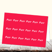 De Kaart van de Dag van vaders van de Kat