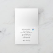 De Kaart van de Dag van verpleegsters -- Bloemen (Binnen)