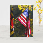 De Kaart van de Dag van veteranen (Gele Bloem)