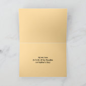 De Kaart van de Dag van vrolijke Vaders voor (Binnen)