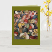 De kaart van de Dagen van de school (Gele Bloem)