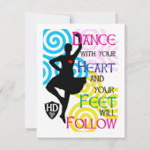 De Kaart van de Danser van het hoogland (Voorkant)