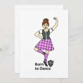 De Kaart van de Danser van het hoogland (Voorkant / Achterkant)