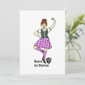 De Kaart van de Danser van het hoogland (Staand voorkant)