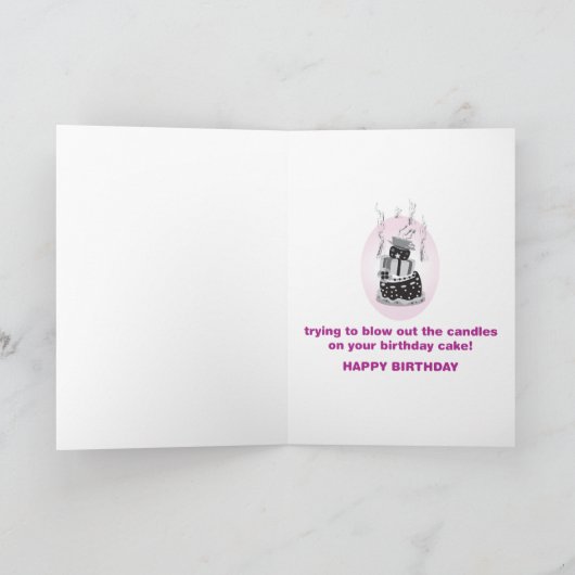 De kaart van de de draakverjaardag van Toon (Binnen)