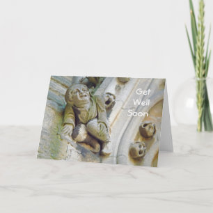 De kaart van de de holdingsknie van de gargouille