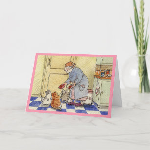 De kaart van de de kattenPensionering van de oma