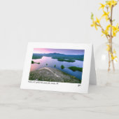 De kaart van de de klippenfoto van het meisje (Gele Bloem)