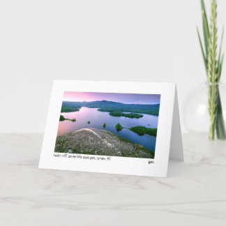 De kaart van de de klippenfoto van het meisje