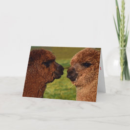 De kaart van de de liefdeBFF Valentijnsdag van de