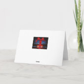 De kaart van de de pedalenverjaardag van het (Achterkant)