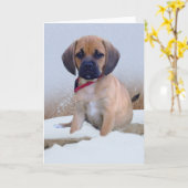 De kaart van de de sneeuwscène van Puggle (Gele Bloem)