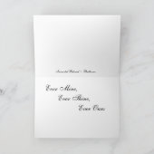 De kaart van de de wolkenliefde van het hart (Binnen)