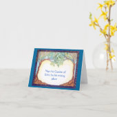 De kaart van de deelneming/van de Sympathie voor (Gele Bloem)