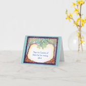 De kaart van de deelneming voor vrouw (Gele Bloem)