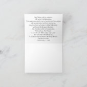 De kaart van de deelneming voor vrouw (Binnen)