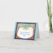 De kaart van de deelneming voor vrouw (Voorkant)