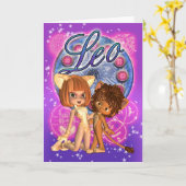 De Kaart van de Dierenriem van de Leeuw met het (Gele Bloem)