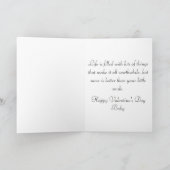 De Kaart van de Eerste Valentijnsdag van de leuke (Binnen)