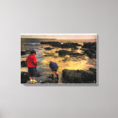 De Kaart van de excursie Canvas Afdruk (Voorkant)