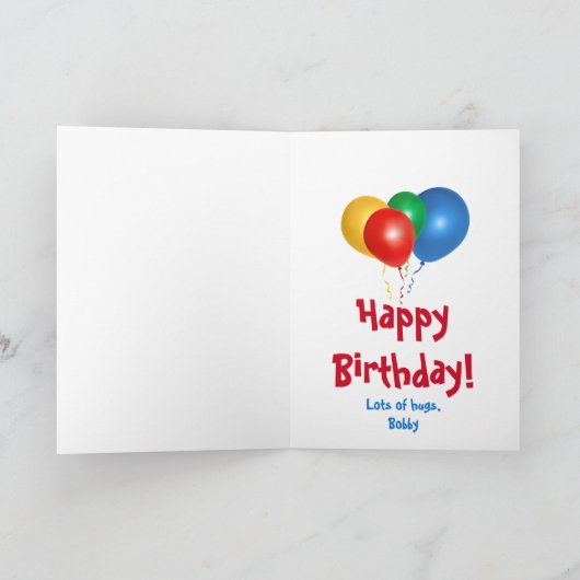 De Kaart van de Familienaam van het Kind personali (Binnen)