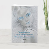 De Kaart van de Fee van de sneeuwvlok (Achterkant)