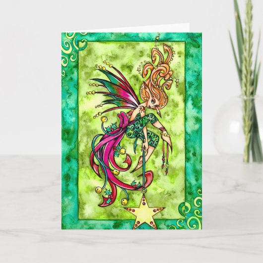 De Kaart van de Fee van Kerstmis (Voorkant)