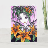 De Kaart van de Fee van Lilly van de Tijger van (Voorkant)