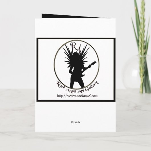 De Kaart van de Fee van nieuwjaren (Achterkant)