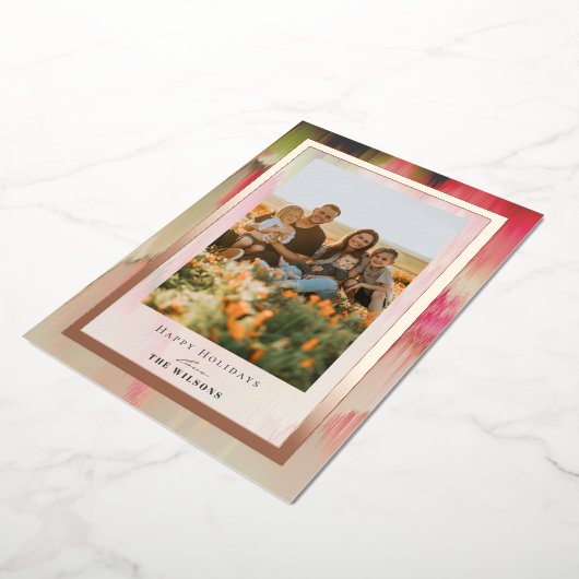 De Kaart van de Folie van de  van de kerstfeestdag (Gedraaid)