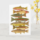 De Kaart van de Forel van Montana (Gele Bloem)