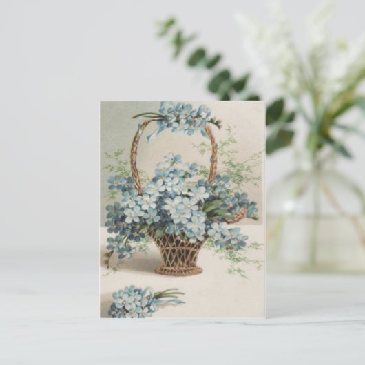 De Kaart van de Forget-Me-Nots Moederdag (Staand voorkant)