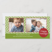 De Kaart van de foto: Prettige feestdagen (Voorkant)