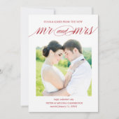 De Kaart van de Foto van de Aankondiging van het (Voorkant)