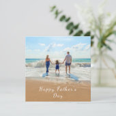 De Kaart van de Foto van de douane Uw Foto en Teks (Staand voorkant)