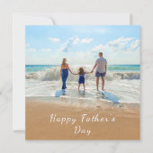 De Kaart van de Foto van de douane Uw Foto en Teks (Voorkant)