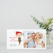 De Kaart van de Foto van de Familie van het Elf (Staand voorkant)