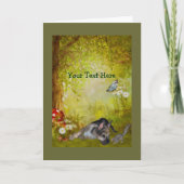 De Kaart van de Foto van de Hond van de Fantasie (Voorkant)