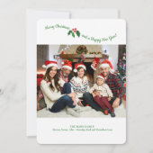 De Kaart van de Foto van de hulst (Voorkant)