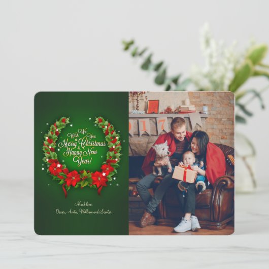 De Kaart van de Foto van de Kroon van de Gloed van (Staand voorkant)