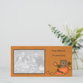 De kaart van de Foto van de Teddybeer van de (Staand voorkant)