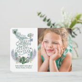 De Kaart van de Foto van de Vakantie van (Staand voorkant)