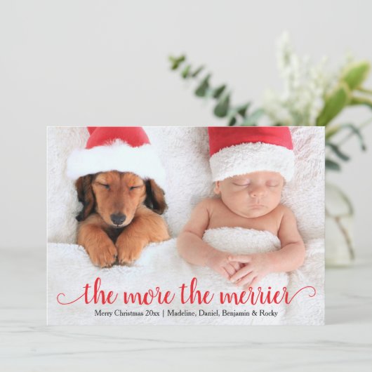 De Kaart van de Foto van de Vakantie van 1st (Staand voorkant)