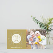 De Kaart van de Foto van de Vakantie van de (Staand voorkant)