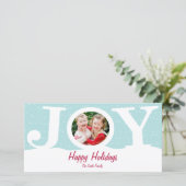 De Kaart van de Foto van de Vakantie van de (Staand voorkant)