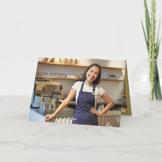 De Kaart van de Foto van de Vakantie van de (Achterkant)