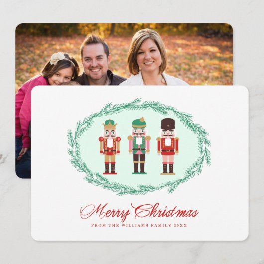 De Kaart van de Foto van de Vakantie van de (Voorkant / Achterkant)