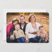 De Kaart van de Foto van de Vakantie van de (Achterkant)