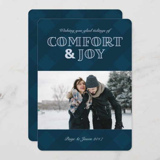 De Kaart van de Foto van de Vakantie van het (Voorkant / Achterkant)