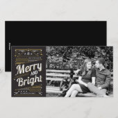 De Kaart van de Foto van de Vakantie van het art (Voorkant / Achterkant)